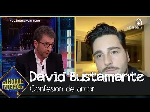 David Bustamante confiesa su amor a su pareja - El Hormiguero 3.0