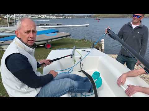 Comet aft main sheet  jammer cleat land drill demo Intro