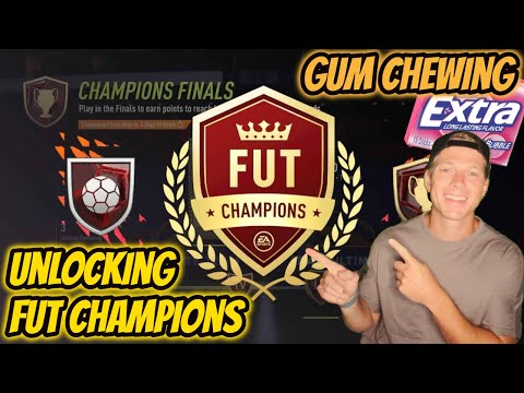 ASMR Gaming: FIFA 22 | Unlocking FUT Champions 👀 - Gum Chewing & Whispering