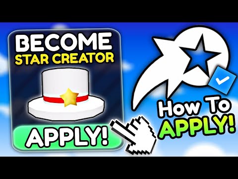 How to Become a STAR CREATOR on ROBLOX (Apply Now!)