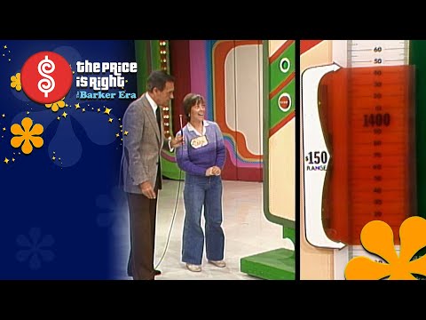 Worried Contestant Questions Her Range Game Skills - The Price Is Right 1982