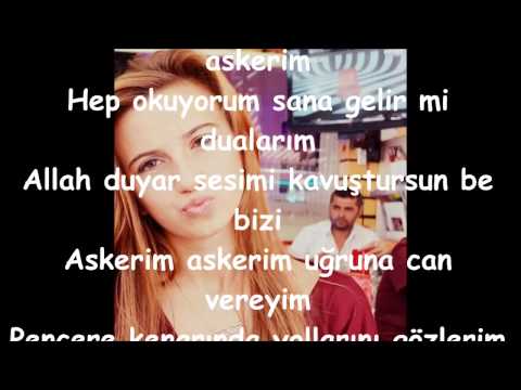 Ukte Askerim Sözleriyle