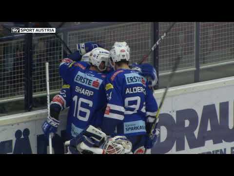 Highlights: Erste Bank Eishockey Liga, 2. Runde: EC VSV - KHL Zagreb 3:2 OT