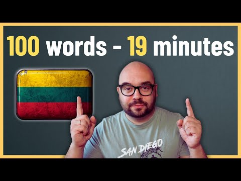 Can You Guess These 100 Lithuanian Words?