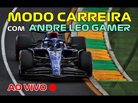 F1 2022 AO VIVO MODO CARREIRA HAAS TEAM COOPERATIVO COM ANDRE LEO SHARK