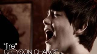 Greyson Chance "Fire" exclusive live performance (Waiting Outside the Lines)