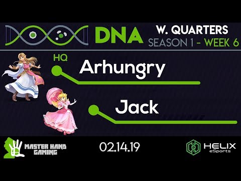 DNA 1.6 - HQ | Arhungry (Zelda) vs Jack (Peach) - W Quarterfinals