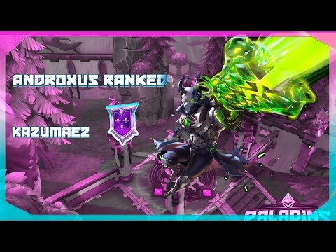 Un atlas que me tiene odio | Paladins Ranked #3 - Androxus