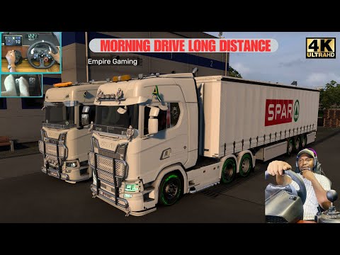 Scania S Truck Postal Run to Lamia – Part 1 | Early Morning Haul