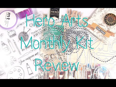Hero Arts MMH May19 Kit Review