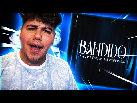 REACCION a Emanero, FMK, Estani, Rusherking - BANDIDO (Official Video)