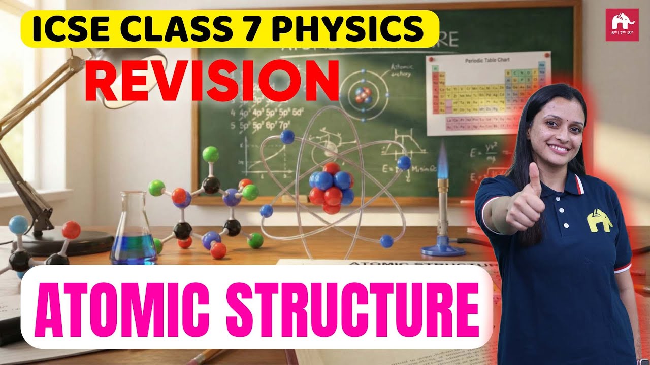 Atomic Structure ICSE Class 7 Chemistry | Exam Revision