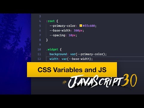 Javascript 30 Challenge Css Variables