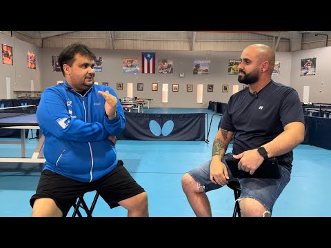 Entrevista a Bladimir Diaz, conocido entrenador de Tenis de Mesa