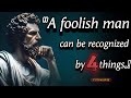 4 Signs To Recognize A foolish Man | Pythagoras Wisdom :A Deep Dive Into His Quotes