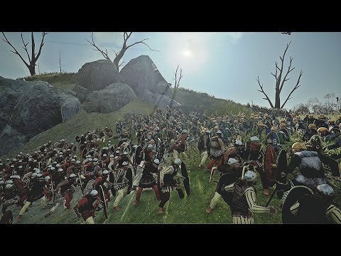 King of the Hill! EPIC 4v4 Siege on Total War Rome 2!