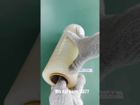 PE trắng OEM-13 17 mic 50cm 48mm 2kg300g cắt 5 khúc 10cm