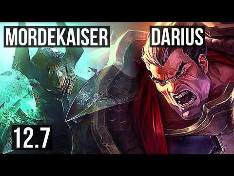 MORDEKAISER vs DARIUS (TOP) | Rank 4 Morde, 11/3/13, Legendary | TR Grandmaster | 12.7