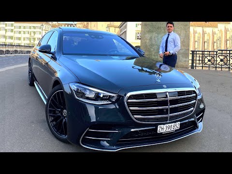 2021 Mercedes S Class Long - AMG S500 CITY Drive Review Interior Exterior