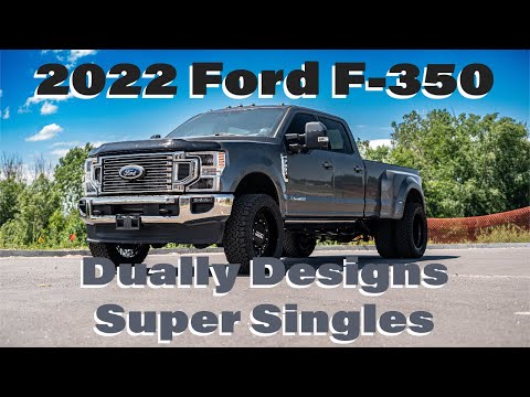 2022 Ford F-350 Dually on @ddcwheels Mesh Super Singles