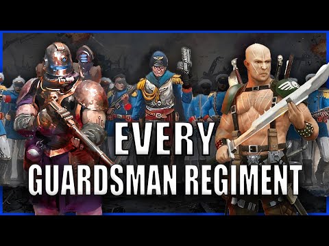 Every Single Guardsman Regiment EXPLAINED By An Australian #1 | Warhammer 40k Lore