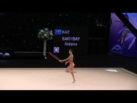 FIG Senior.Sarybay Aidana.hoop.KAZ 'Miss Valentine 2018'