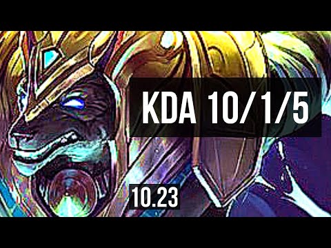 NASUS vs CAMILLE (TOP) | 10/1/5, Rank 15 Nasus | EUW Master | v10.23