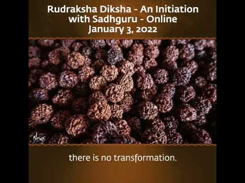 Rudraksha diksha initiation