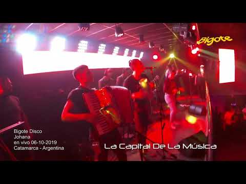 Johana en Bigote disco en vivo 06-10-2019 Catamarca
