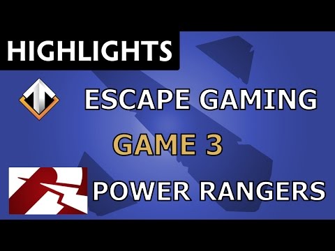 Escape Gaming vs Power Rangers [Game 3] Global Grand Masters by Prodota.eu - Dota Highlights