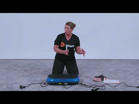 LifePro Waver Mini Vibration Plate Exercise Machine (Black)