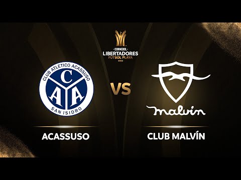 TRANSMISIÓN EN VIVO: ACASSUSO VS CLUB MALVÍN | CONMEBOL LIBERTADORES FÚTBOL PLAYA 2022