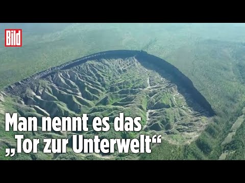 Batagaika-Krater: Das weltgrößte Permafrost-Loch wächst unfassbar schnell