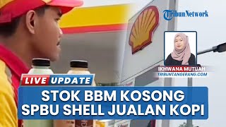 Inovasi saat Stok Habis, SPBU Shell di Ciputat Justru Buka Booth Kopi dan Camilan saat BBM Kosong
