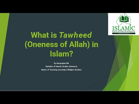 What is Tawheed (Oneness of Allah) in Islam?