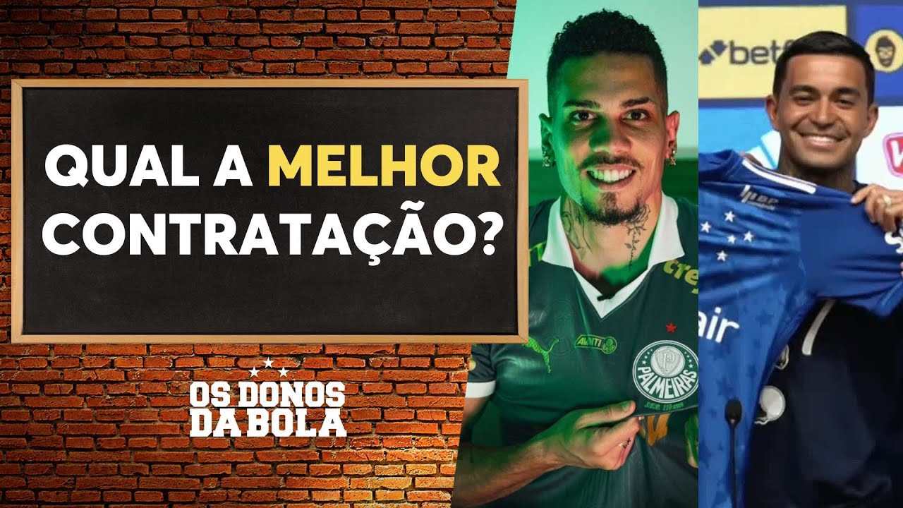 Debate Donos: Qual é a melhor contratação do futebol brasileiro: Dudu, Gabigol ou Paulinho?