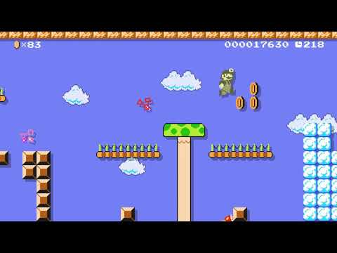 Mario Maker 2: "Ludwig's Magikoopa Mega-Fort" by Bum Gum
