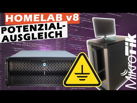Homelab v8 - Potential equalisation - I'm under VOLTAGE !!!!