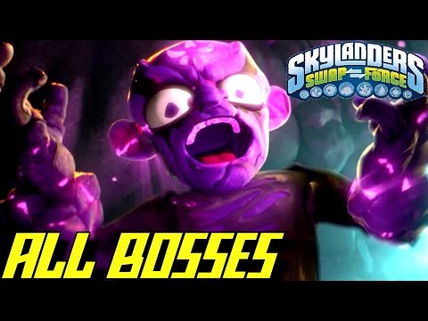 Skylanders Swap Force - ALL BOSSES