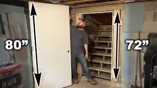 How to Cut Down Steel Pre-Hung Door + Installation