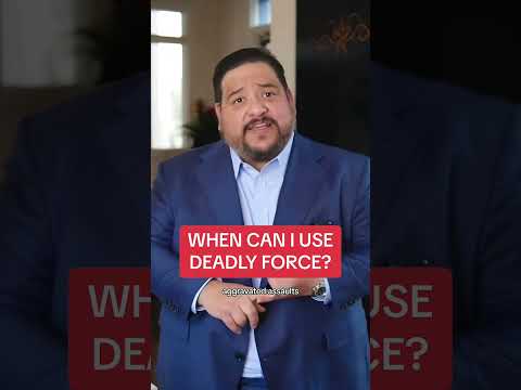 When can i use deadly force? 🤷‍♂️ #lawyer #viral #selfdefense #tips #texas