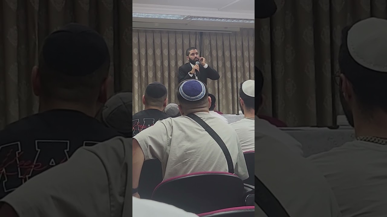 הרב שניר האגדי בבית לב לאחים חדרה, סיפור מרתק ומלא מוסר השכל...