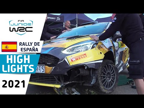 Junior WRC Highlights Day 2 : RallyRACC Catalunya - Rally de España 2021