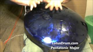 LOTUS DRUM - Handpan - Spacedrum - Melodic Drum - Tank Drum - Hang Drum Alternative