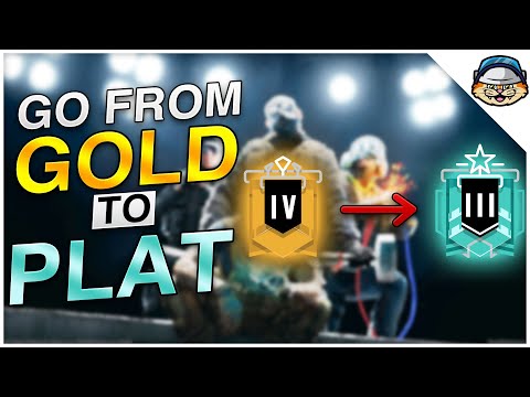 If you're hard STUCK GOLD watch this video! Rainbow Six Siege!