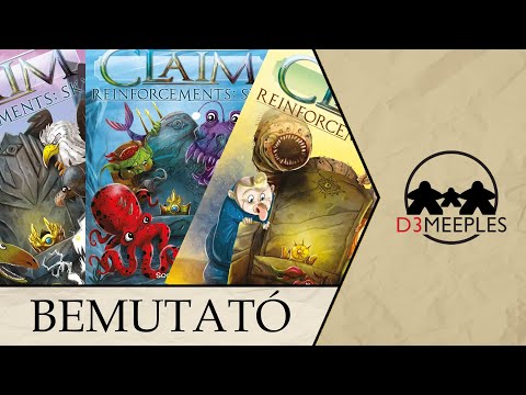 BEMUTATÓ: CLAIM - SUN, SKY, SEA - d3meeples