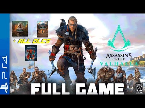 Assassin’s Creed Valhalla -Full PS4 Gameplay Walkthrough | FULL GAME & All DLC Longplay