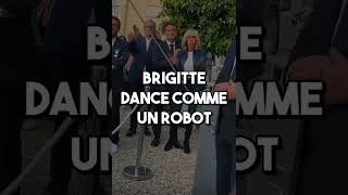 Brigitte Macron danse comme un robot à l&#39;Elysée