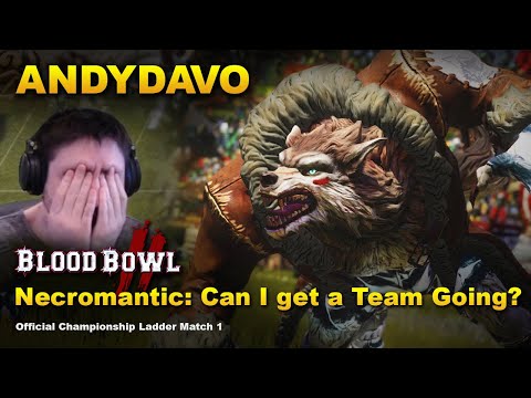 AndyDavo Necromantic: NEW TEAM! [Game 1 Nurgle]