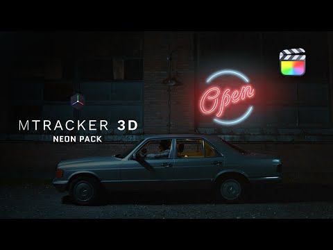 mTracker 3D Neon Pack — Pack Of Trackable Neons for mTracker 3D — MotionVFX